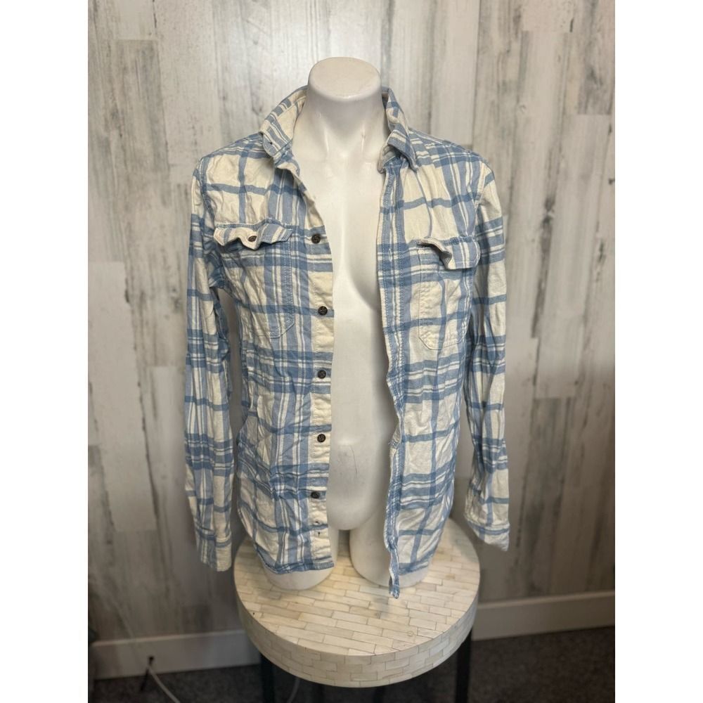 George blue flannel